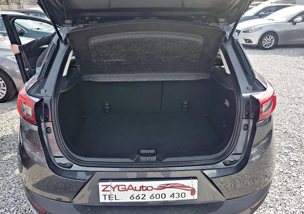 Mazda CX-3 cena 59900 przebieg: 65000, rok produkcji 2015 z Tczew małe 596